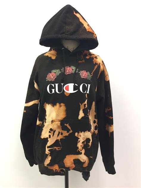 gucci men's hoodie|gucci distressed hoodie.